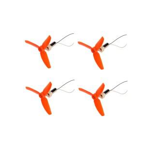 4PCS 6mm 직경 마이크로 고속 DC  컵 모터 전압 1-4V RC 고정 날개 비행기 액세서리에 대 한 3 인치 블레이