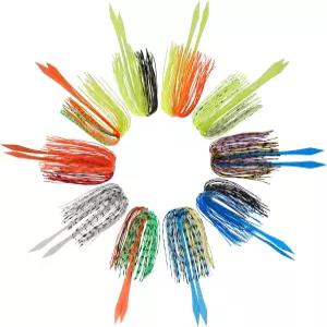 실리콘 지그 스커트 교체 낚시 루어 50스탠드의 퀵 체인지 우산 베이츠 버즈베이츠 베이스 DIY 제작 용품