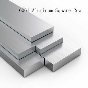 1개 6061 알루미늄 스틸 플랫 바 플레이트 사각 로드 판금 스트립 솔리드 CNC 재질 두께 5mm 6mm 7mm 8mm 9