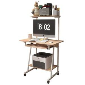 1인 컴퓨터 책상 800 철제 올리브 책장 심플 1인용 따뜻한 엔틱 공부방