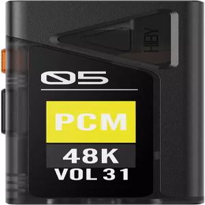 1.1인치 OLED 디스플레이 PCM 768kHz DSD512 MQA 8X 3.5mmPO +4.4mmBAL의 HiBy FC5 휴대용 하이파이 DAC