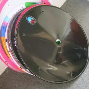 디스크 휠 커버 39cm 타이어 사이클 a 튜닝 보호 휠캡 로드자전거 패턴 페포 바이크