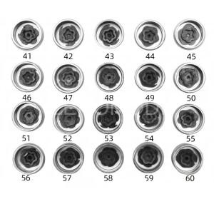 도난 방지 휠 볼트 잠금 너트 키 어댑터 슬리브 BMW 호환 호환 3 5 7 시리즈용 51- 60 1 pc