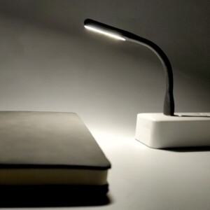 USB LED 라이트 독서등 유연한 책 구즈넥 미니 소형 파워뱅크 노트북 호환