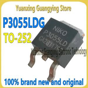 MOSFET 전계 효과 튜브 100% P3055LDG TO-252 25V 12A   10개