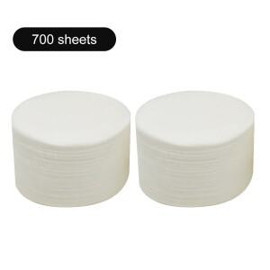 호환상품 일회용 종이 필터 커피 포드 Aeropress와 호환 마이크로 채반 교체 64mm 2.5 인치 700개