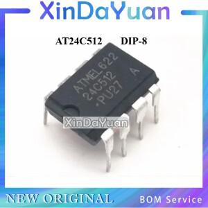 5개 AT24C512-10PI-2.7 AT24C512 DIP-8 EEPROM