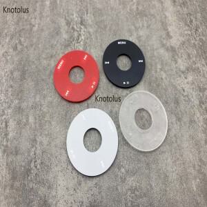 블랙 화이트 레드 투명 컬러 클릭휠 플라스틱 외부 쉘 케이스 플렉스 케이블 없음 아이팟 5th 비디오 30GB