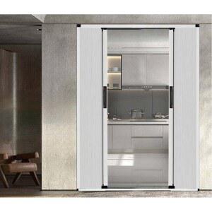 알루미늄 암막 슬라이딩 도어 접이식 자바라 중간문 칸막이