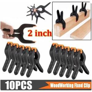 10pcs 2 인치 스프링 클램프 클립 배경에 대 스튜디오 나일론 플라스틱 도구 사진 DIY 목공