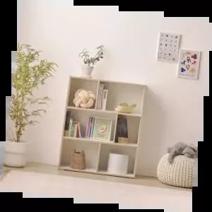 3단교구장 조립식 놀이 수납장 어린이학습용 카라반 안전한 공간 활용 실내 장난감 정리함2