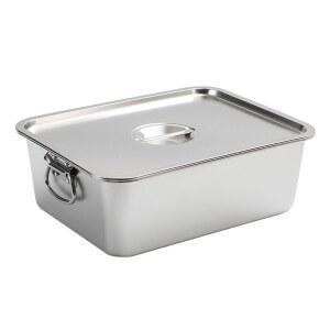 업소용 중탕기뚜껑 차핑디쉬 덮개 이중 세면대 반찬통 보온기 구획 1칸 급식 보온용기 9l