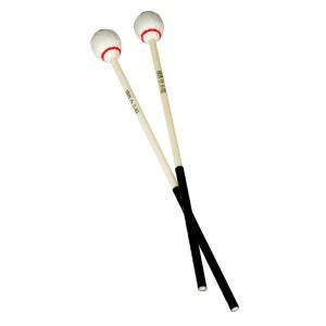 1쌍 마림바 말렛 텅 드럼 스틱 내구성 있는 고무 울사 ABS 소재 부드러운 성능의 뮤지컬 타악기