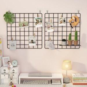 벽에 사진붙이기 노끈 사진걸이 그림 포토행거 클래퍼보드 보드 금속 매트 삼각대 10개