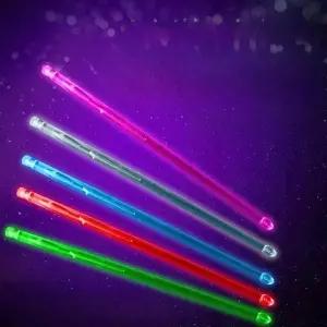 발광 드럼스틱 LED 공연용 무대 조명 아크릴 난타 타악기 컬러 라이트 스틱