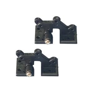 RC 비행기 모델 DIY 액세서리에 대 한 검은 나사 날개 커넥터와 마운트를 들고 4 개/몫 해치 경첩