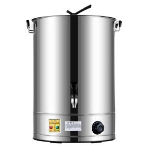 스틸 업소용 물통 온수통 물끓이는기계 업소전기육수통 11KG 40L 식당 물끓이는