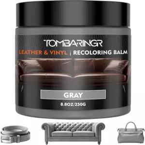 가구용 가죽 염색용 재색상 밤 수리 키트 카시트 신발 긁히고 색 바랜 염료 회색 자동 액세서리