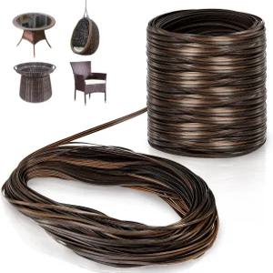 코브조 459피트 위커 수리 키트 라탄 파티오 의자 소파 가구 용품 그래디언트 커피 브라운 엑스롱 직조