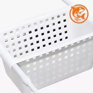 ( )대형 투명 수납박스 장난감 정리 바구니 다용도 공간 정리함