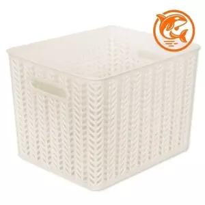 ( )화이트 아기 소품 정리함 수납 바구니 장난감 수납 해피룸 정리함