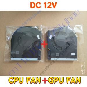 Dell Alienware m15 R7 ALWM15-R2763QB EG75071S1-C200-S9A 용 DC 12V 새 노트북 CPU GPU 냉각 팬 쿨러