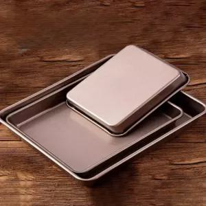 베이커리 트레이 대형 사각 틀 대만 오븐 카스테라 빵