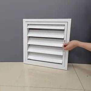 실외기 루버 창 방충망 환기구 통풍 자동 환기 베란다