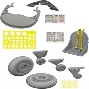 스프루 스 에듀어드 48 룩플러스 F4F3 와일드캣 얼리 디 세트 EDU 키트