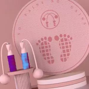 실버체조매트 점핑매트 방음매트 착지매트 원형 UWDD7D39