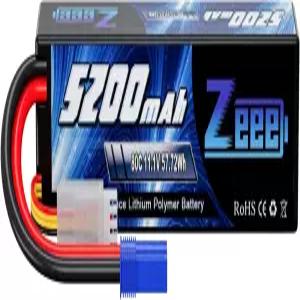 RC 카 보트 트럭 헬리콥터 비행기 레이싱 모델용 EC5 커넥터 하드 케이스 배터리가 장착된 Zee 3S 리포