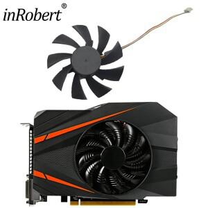 그래픽 카드 냉각 팬 교체, 기가바이트 RX 560 550 GTX1050 1050TI 1060 용, 85mm 2 볼 베어링, DIY