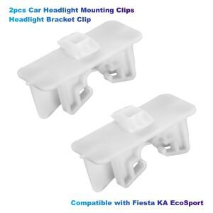 자동차 헤드라이트 장착 클립 브래킷 피에스타 KA EcoSport와 호환 가능 2개