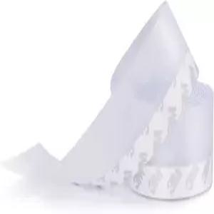 타로스 웨더 스트리핑 33피트 씰 스트립 도어 샤워기 창문 드래프트 스토퍼용 접착 실리콘 테이프(투명