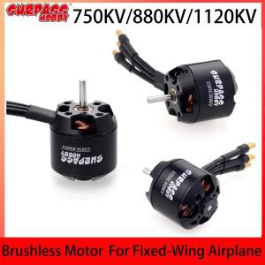 SURPASS HOBBY C2836 750KV 880KV 1120KV RC FPV 드론 고정 날개 항공기 비행기 레이싱 글라이더 용 브러시