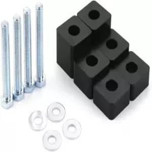 다이나 레이싱 시트 스페이서 3/4인치 ~ 2.25인치 운전석 또는 조수석용 리클라인 트 키트 - 포드 F150