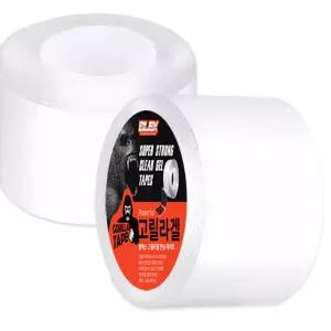 포유박스 BLEX 고릴라겔 초강력 양면 만능테이프 75mm x 5M 투명양면테이프 양면테이프10mm 양면테이프8mm