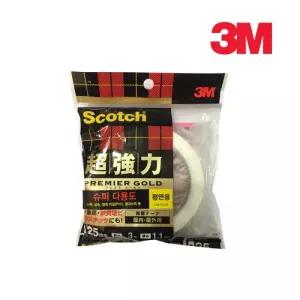 포유박스 3M 스카치 초강력 양면테이프 평면용 25mm 투명양면테이프 강력접착테이프 벽지테이프 강력테이프