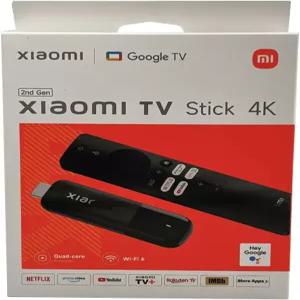샤오미 Mi TV Stick 4K 2세대 울트라 HD 스트리밍 장치 Google TVTM 어시스턴트 음성 리모컨 미디어