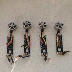 팬텀 2 파트 ESC 속도 컨트롤러  2312 모터, DJI RC 드론 쿼드콥터 멀티콥터용 4 개, 20A 세트