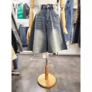 [밸리걸]밸리걸 세이브존01 컷팅  워싱 5부 버뮤다 데님 팬츠 870110 (48352545)