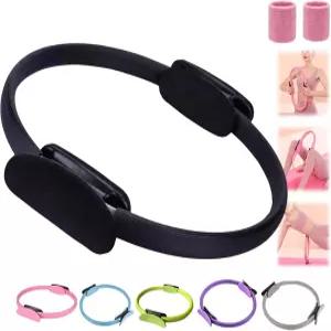 필라테스 링 피트니스 트레이너 2025년형 새로운 서클 14.96인치 요가 매직 듀얼 패딩 핸들 팔 다리 남성