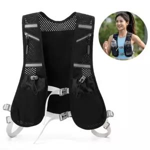 에어핏 블랙 러닝조끼 메쉬 경량 베스트 사이클 등산