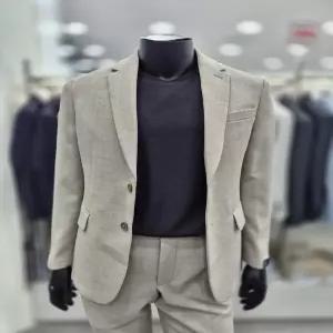 [파렌하이트][25S/S] 베이지 에센셜 조직감  캐주얼 자켓 FKE4331_JK