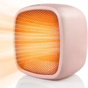 휴대용 우주 히터 유시디 1000W/800W 세라믹 전기 소형 온열기 2초 만에 가열 사무실 책상 실내 사용에