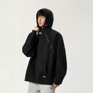 토르 남사친 자수 더블 입 집업 카디건 후드 상어 OPH1