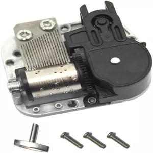 DIY 인형의 집 액세서리를 위한 스필레이 음악 운동 대부분의 집(캐슬 인 더 스카이)에 적합한 로맨틱 수동