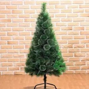 인테리어 눈꽃 솔잎 트리 홈데코 120cm 크리스마스 트리 장식 연말