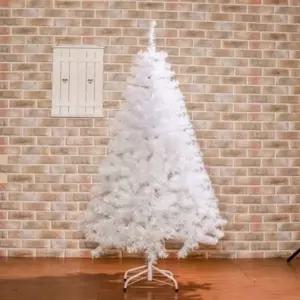 인테리어 대형 크리스마스 트리 스코치 150cm 화이트 트리 홀로그램 매장