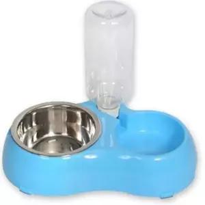 논슬립 반려동물 식기 세트 분리형 스테인레스 식기 밥그릇 물그릇